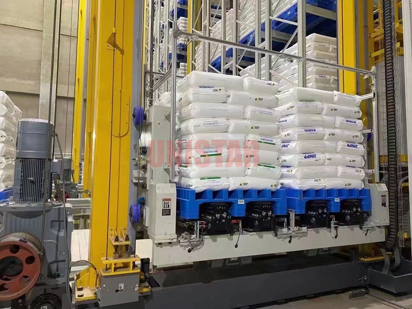 AS/RS Stacker Crane System for Distribution Centers