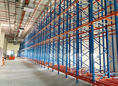 Push Back Racking for dairy giant - Mengniu China